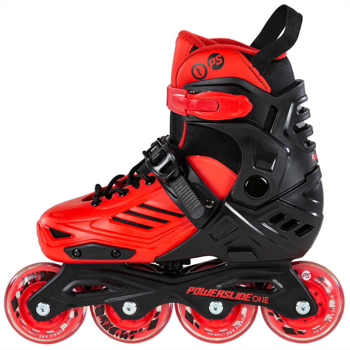 SKA940671 POWERSLIDE One Khaan Jr. LTD Red Kinder Inlineskates Kids Skates Kinder Inliner Inline Skating Junior Skates Urban Skates Powerslide One Kids Skates Freestyle Slalom Skating Inliner Skateschule und Skateshop Weil am Rhein SkaMiDan