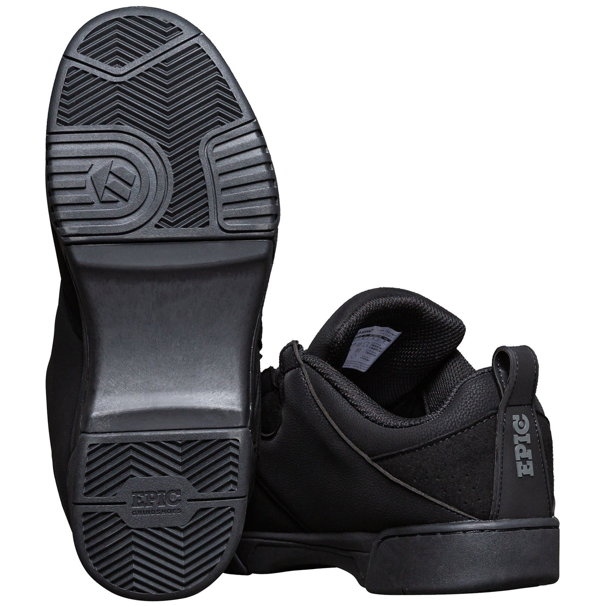 SKA140011 EPIC Raven Grindschuhe Low-Cut Sneaker Grindshoes Grindschuhe Sneaker Black & Grey Grindschuhe Grindschuhe Grindshoes Grind Schuhe Grind Shoes Soapschuhe Soap Schuhe Soapshoes Soap Shoes Seifenschuhe Slideschuhe Slideshoes Rutschschuhe Rutsch Schuhe Slide Shoes Slide Schuhe Inliner Schuhe Inlineschuhe Inliner Skateschule und Skateshop Weil am Rhein SkaMiDan Lörrach Freiburg Basel Deutschland Germany