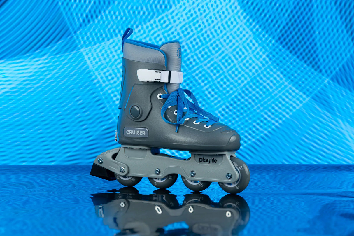 SKA880355 PLAYLIFE Cruiser Grey adj. | Grau | Kinder Inlineskates | Größenverstellbar | Größenverstellbar für Kinder Inlineskates Kinder Inliner Kids Skates Rollerblades Inlineskates für Kinder Junior Skates Verstellbare Skates Größenverstlelbare Inlineskates für Kinder Kinder Inliner Kids Inliner Kids Rollerblades Urban Inline Skating Urban Inline Skating Freeskates City Skates Fitness Inliner Sport Skates Sport Inliner Rollerblades Rollerblading Lörrach Freiburg Basel Inliner Skateschule und Skateshop Wei