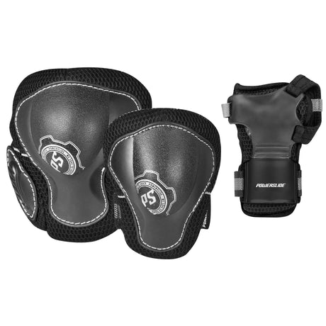 SKA903196 POWERSLIDE Pro Tri-Pack Men Schoner Schonerset Schützerset Handgelenkschoner Handschützer Wrist Guards Hand Guards Schoner Skate Schoner Skate Schützer Protectors Protective Gear Skateschule und Skateshop SkaMiDan Weil am Rhein