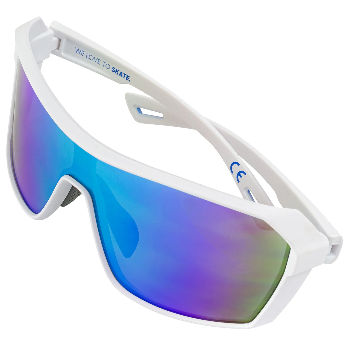 SKA907082 POWERSLIDE Sonnenbrille Vision White Sonnenbrillen Skatebrillen Dunkelbrillen inline brillenn skating brillen Inlineskates Urban Inline Skating Urban Inline Skating Freeskates City Skates Fitness Inliner Sport Skates Sport Inliner Rollerblades Rollerblading Lörrach Freiburg Basel Inliner Skateschule und Skateshop Weil am Rhein SkaMiDan