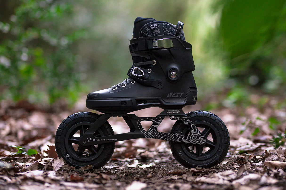 SKA908381 POWERSLIDE Next Edge 150 XXI SUV | Trinity X | Offroad Inlineskates Trinity X Offroad Inline Skating Off-road inline skates offroad inliner SUV skates SUV Rollerblades SUV Inlnineskates SUV Air Wheels Air Rims Air Tire Off-Road Skating SUV Skating Off road inline skating off road blading Urban Inlineskate Fitness Inlineskates Inlineskates Sport Inline Skates Rollerblades Urban Inline Skating Urban Inline Skating Freeskates Trainng Skates Strecken Skates Trinity Skates Einsteiger Beginner Inlineska