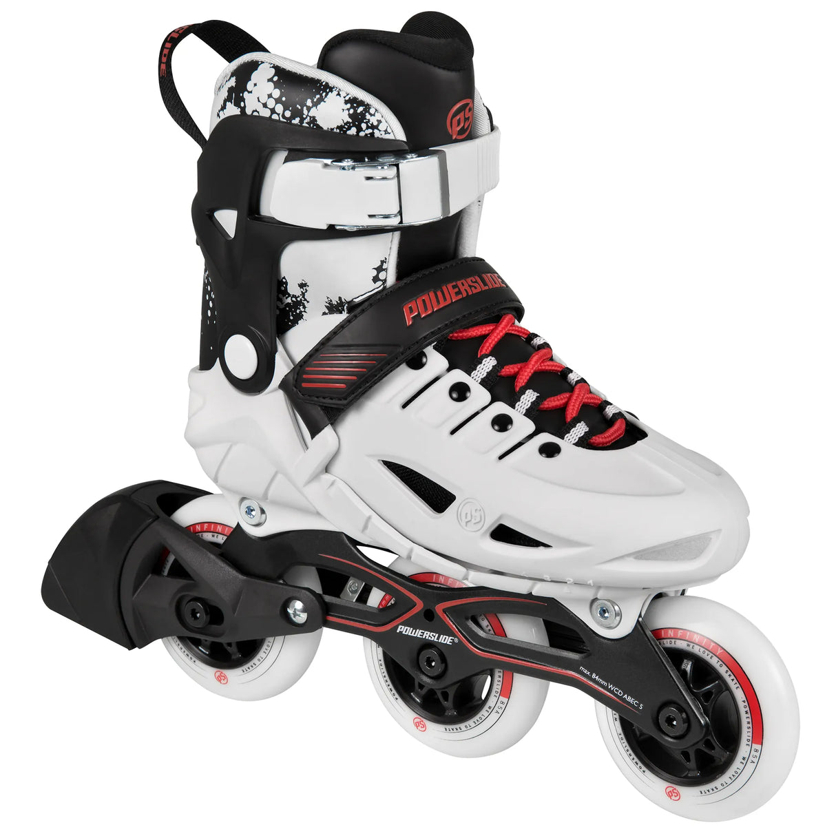 Rental | POWERSLIDE Phuzion Universe Kids White | Urban Inline Skates