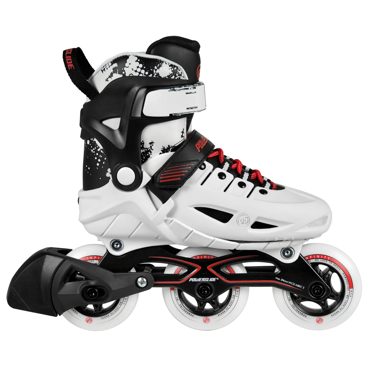 Rental | POWERSLIDE Phuzion Universe Kids White | Urban Inline Skates