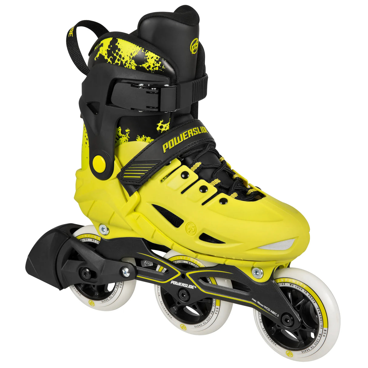 Rental | POWERSLIDE Phuzion Universe Kids Yellow | Urban Inline Skates