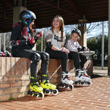 Verleih | POWERSLIDE Phuzion Universe Kids Yellow | Kinder Urban Inlineskates