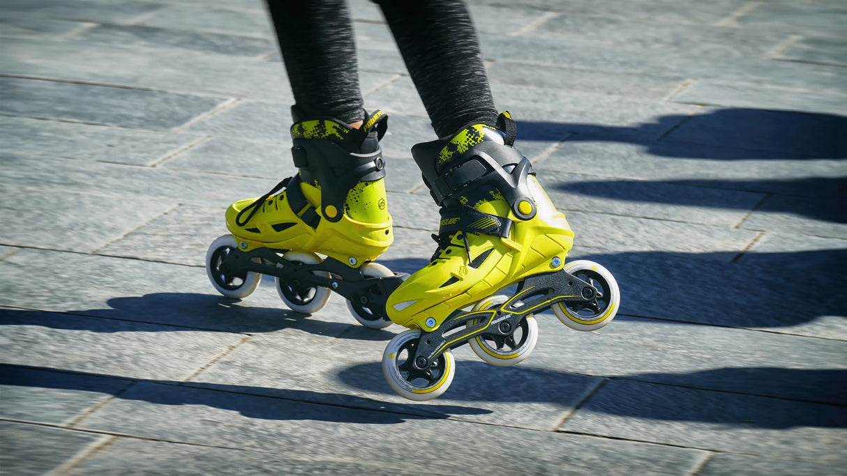 Verleih | POWERSLIDE Phuzion Universe Kids Yellow | Kinder Urban Inlineskates