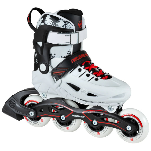 SKA940641 POWERSLIDE Phuzion Universe White 4W Kinder Inlineskates Kinder Inliner Kids Skates Rollerblades Inlineskates für Kinder Junior Skates Verstellbare Skates Größenverstlelbare Inlineskates für Kinder Kinder Inliner Kids Inliner Kids Rollerblades Urban Inline Skating Urban Inline Skating Freeskates City Skates Fitness Inliner Sport Skates Sport Inliner Rollerblades Rollerblading Lörrach Freiburg Basel Inliner Skateschule und Skateshop Weil am Rhein SkaMiDan Deutschland Germany