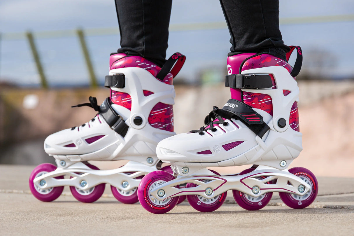 SKA940691 POWERSLIDE Phuzion Universe Pink 4W XXII Kinder Inlineskates Kinder Inliner Kids Skates Rollerblades Inlineskates für Kinder Junior Skates Verstellbare Skates Größenverstlelbare Inlineskates für Kinder Kinder Inliner Kids Inliner Kids Rollerblades Urban Inline Skating Urban Inline Skating Freeskates City Skates Fitness Inliner Sport Skates Sport Inliner Rollerblades Rollerblading Lörrach Freiburg Basel Inliner Skateschule und Skateshop Weil am Rhein SkaMiDan Deutschland Germany