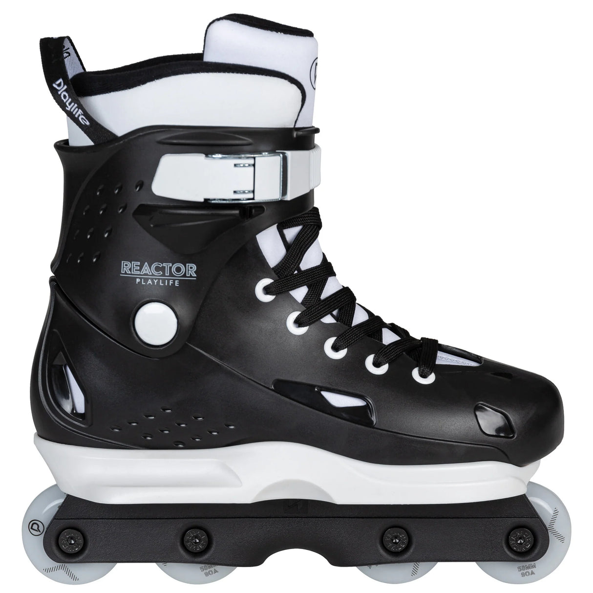 SKA880351 PLAYLIFE Reactor 58 Black & White | Stunt Skates | UFS | Aggressive Inlineskates | UFS frames ufs schienen ufs rahmen | Urban Inlineskates Aggressive Inlineskates | UFS | Blades | Rollerblades aggressive frames kizer Aggressive Skates Stunt Skates Rollerblading Aggressive Inline Disroyal Icon Iqon Mesmer Best Aggressive Skates 2021 Top Stunt Skates USD Aeon Skates USD Aeon 60 Inliner Sport Skates Sport Inliner Rollerblades Rollerblading Lörrach Freiburg Basel Inliner Skateschule und Skateshop Weil