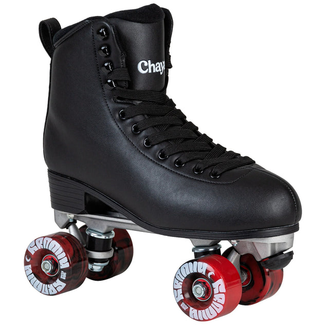 SKA810743 Chaya Classic Dance Roller Skates 2.0 Black | Tanz und Rhythmus Rollschuhe Roller Skates | Park Rollschuhe Park Quad Skates | Roller Derby Rollschuhe Derby Quads Roller Derby Skates Plates Roller Skates Skatepark Rollschuhe Chaya Quad Skates Aggressive Quad Skates Rollschuhe Stunt Rollschuhe Rollkunstlauf Rollschuhe Rollerskates Schwarze Rollschuhe Lifestyle Rollschuhe Roller Skating Quad Skating Skateschule und Skateshop Weil am Rhein SkaMiDan Lörrach Freiburg Basel Deutschland Germany