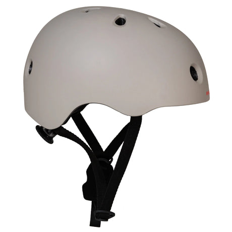 SKA903325 POWERSLIDE Urban Sustained Grey | Beige + Grau | Größenverstellbar | Kinder + Erwachsene | Stunt Skatehelm