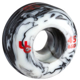 SKA406349 UNDERCOVER Antirocker 45mm 65D | Black White | 4-Pack | Aggressive Inline Grindrollen Aggressive Inline Rollen | 4-Pack | Aggressive Inline Rollen Aggressive Inline Rollen Inline Rollen Urban Inline Rollen Edition Urban Inline Rollen Aggressive Inline Rollen Urban Inline Rollen Fitness Inline Rollen für Inliner Stuntrollen Rollerblades Rollerblading Aggressive Inline Skating Aggressive Inline Skating Rollerblading Blading Inline Skating Inliner Skateschule und Skateshop Weil am Rhein SkaMiDan Lörr