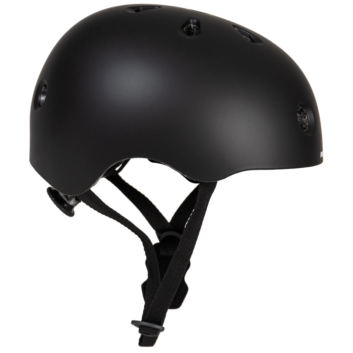 SKA903334 POWERSLIDE Urban Black Matt | Schwarz | Größenverstellbar | Kinder + Erwachsene | Stunt Skatehelm Skatehelm