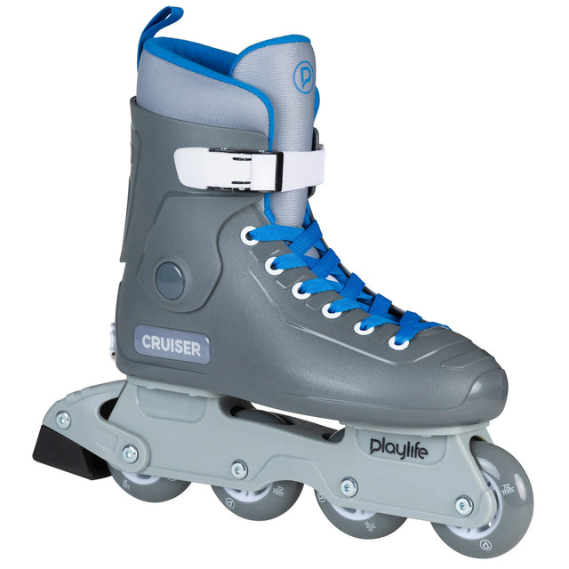 SKA880355 PLAYLIFE Cruiser Grey adj. | Grau | Kinder Inlineskates | Größenverstellbar | Größenverstellbar für Kinder Inlineskates Kinder Inliner Kids Skates Rollerblades Inlineskates für Kinder Junior Skates Verstellbare Skates Größenverstlelbare Inlineskates für Kinder Kinder Inliner Kids Inliner Kids Rollerblades Urban Inline Skating Urban Inline Skating Freeskates City Skates Fitness Inliner Sport Skates Sport Inliner Rollerblades Rollerblading Lörrach Freiburg Basel Inliner Skateschule und Skateshop Wei