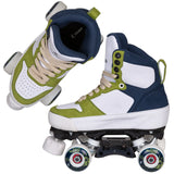 SKA810816 CHAYA Nomade Park Roller Skates | Green & Blue | Skatepark | Park Rollschuhe Skates Plates Roller Skates Skatepark Rollschuhe Chaya Quad Skates Aggressive Quad Skates Rollschuhe Stunt Rollschuhe Rollkunstlauf Rollschuhe Rollerskates Schwarze Rollschuhe Lifestyle Rollschuhe Roller Skating Quad Skating Skateschule und Skateshop Weil am Rhein SkaMiDan Lörrach Freiburg Basel Deutschland Germany