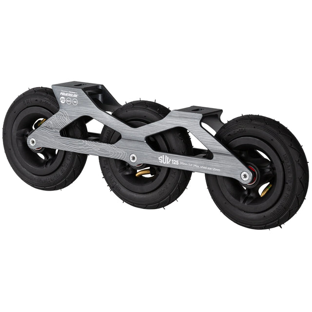 SKA908241 POWERSLIDE SUV 125 Offroad Frame Komplettpaket 3x125mm | 295mm | 165mm Dual Point Mounting | Offroad Inline Skating Offroad Inline Skating Off-road inline skates offroad inliner SUV skates SUV Rollerblades SUV Inlnineskates SUV Air Wheels Air Rims Air Tire Off-Road Skating SUV Skating Off road inline skating off road blading Urban Inlineskate Fitness Inlineskates Inlineskates Sport Inline Skates Rollerblades Urban Inline Skating Urban Inline Skating Freeskates Trainng Skates Strecken Skates Trinit