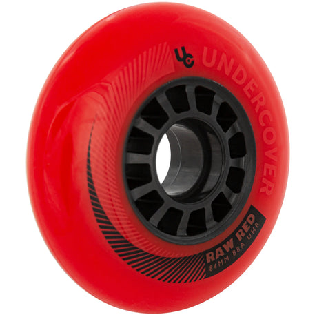 SKA406240 UNDERCOVER Raw 84mm 88A Red | Urban Inline Rollen Fitness Inline Rollen für Inliner Stuntrollen Rollerblades Rollerblading Aggressive Inline Skating Aggressive Inline Skating Rollerblading Blading Inline Skating Inliner Skateschule und Skateshop Weil am Rhein SkaMiDan Lörrach Freiburg Basel Deutschland Germany