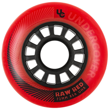 SKA406244 UNDERCOVER Raw 72mm 85A Red | Urban Inline Rollen Fitness Inline Rollen für Inliner Stuntrollen Rollerblades Rollerblading Aggressive Inline Skating Aggressive Inline Skating Rollerblading Blading Inline Skating Inliner Skateschule und Skateshop Weil am Rhein SkaMiDan Lörrach Freiburg Basel Deutschland Germany