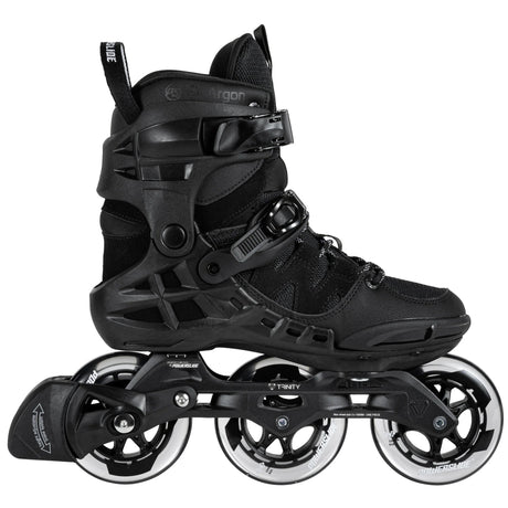 SKA940667 POWERSLIDE Phuzion Argon Black 100 | Trinity X | Fitness Inlineskates Fitness Inline Skating Rollerblading Freizeitskates Freizeit Skating Inlinerfahren Inliner laufen Skating Rollerblades Inline Skateschule und Skateshop SkaMiDan Weil am Rhein Deutschland Germany