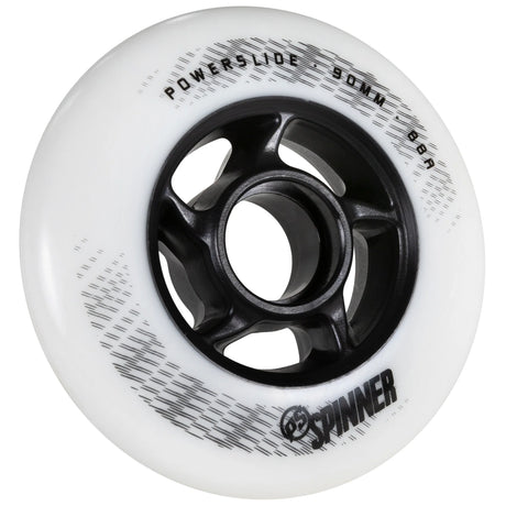 SKA905323 POWERSLIDE Spinner Wheels 90mm 85A White Inliner Skateschule und Skateshop Weil am Rhein SkaMiDan