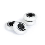 SKA905325 POWERSLIDE Spinner Wheels 80mm 88A White 4-Pack Inline Skating Freestyle Slalom Skating Inliner Skateschule und Skateshop Weil am Rhein SkaMiDan