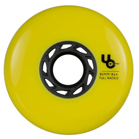 SKA406186 UNDERCOVER Blank Team Wheels 80mm 86A Yellow Inliner Skateschule und Skateshop Weil am Rhein SkaMiDan