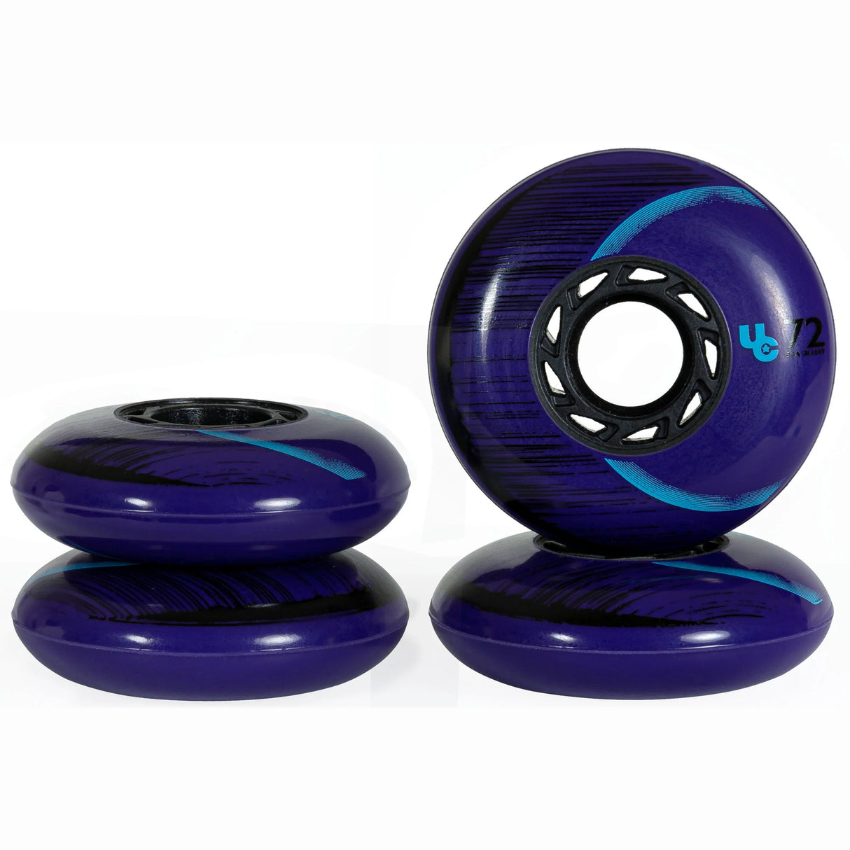 SKA406203 UNDERCOVER Cosmic Eclipse 72mm 86A Purple| 4-Pack | Aggressive Inline Rollen Rollerblading Stunt Skating Stuntrollen Trick Skating Inline Skating Aggressive Inline Skating Grinding grinden Skateschule und Skateshop SkaMiDan Weil am Rhein