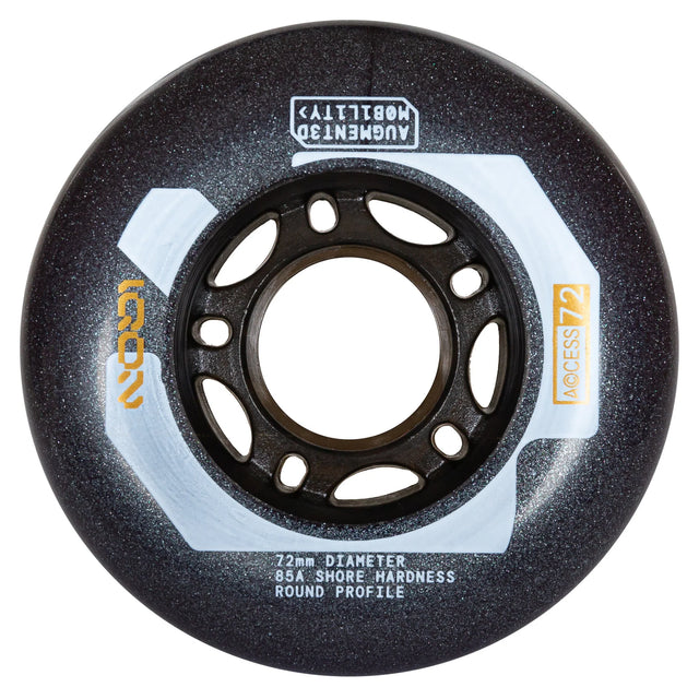 SKA30372 IQON Access 72 Dark Grey Wheels | 72mm 85A | Dunkelgrau | 4-Pack | Urban Inline Rollen Inline Rollen Urban Inline Rollen Edition Urban Inline Rollen Aggressive Inline Rollen Urban Inline Rollen Fitness Inline Rollen für Inliner Stuntrollen Rollerblades Rollerblading Aggressive Inline Skating Aggressive Inline Skating Rollerblading Blading Inline Skating Inliner Skateschule und Skateshop Weil am Rhein SkaMiDan Lörrach Freiburg Basel Deutschland Germany