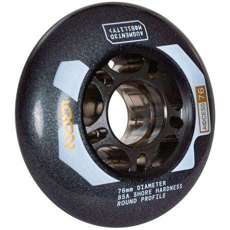 SKA30376 IQON Access 76 Dark Grey Wheels | 76mm 85A | Dunkelgrau | 4-Pack | Urban Inline Rollen | Aggressive Inline Rollen Inline Rollen Urban Inline Rollen Edition Urban Inline Rollen Aggressive Inline Rollen Urban Inline Rollen Fitness Inline Rollen für Inliner Stuntrollen Rollerblades Rollerblading Aggressive Inline Skating Aggressive Inline Skating Rollerblading Blading Inline Skating Inliner Skateschule und Skateshop Weil am Rhein SkaMiDan Lörrach Freiburg Basel Deutschland Germany