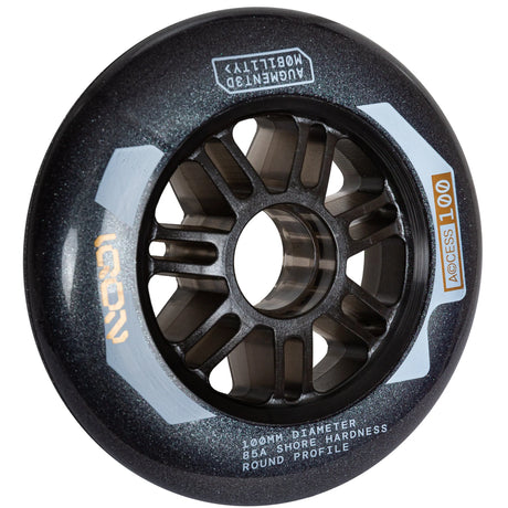 SKA30300 IQON Access 100 Dark Grey Wheels | 100mm 85A | Dunkelgrau | Urban Inline Rollen Urban & Freestyle Inline Rollen Aggressive Inline Rollen | 4-Pack | Aggressive Inline Rollen Aggressive Inline Rollen Inline Rollen Urban Inline Rollen Edition Urban Inline Rollen Aggressive Inline Rollen Urban Inline Rollen Fitness Inline Rollen für Inliner Stuntrollen Rollerblades Rollerblading Aggressive Inline Skating Aggressive Inline Skating Rollerblading Blading Inline Skating Inliner Skateschule und Skateshop We