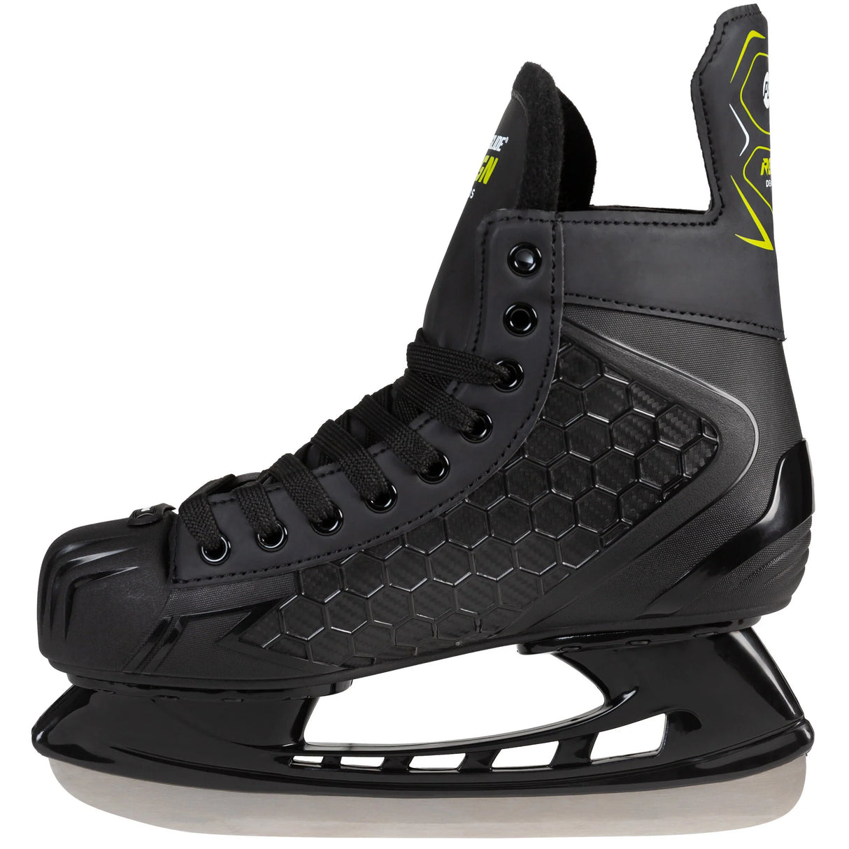 SKA120032 POWERSLIDE Reign Deimos | Hockey Schlittschuhe Black Schlittschuhe | Schwarz | Hartschalen Schlittschuhe Freestyle Schlittschuhe Erwachsene Eiskunstlauf Klassisch Schlittschuhe Schlittschuhe für Kinder Kinder Erwachsene Größenverstellbar Größenverstellbare Schlittschuhe Größenverstellbare Schlittschuhe für Kinder Schlittschuhkufen Kufen für Inlineskates Schlittschuhkufen für Skates Rollerblades rollerblading convertible ice blades transformer ice blades inline skating inlineksates inline skating i