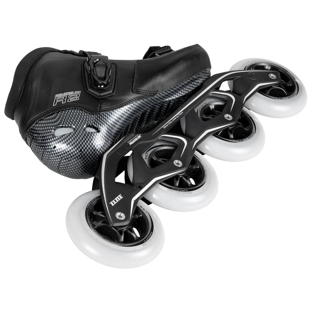 SKA904564 POWERSLIDE R2 100 | Schwarz | 195mm Dual Point Mounting | Speed Inlineskates | Inline Speed Skating | Inlineskates Trinity X Freestyle Inlineskates Inlineskates Weiß Lila Freestyle Inline Skating Slalom Skating Slalom Schiene Best Freestyle Skate Slalom Skate Powerslide Hardcore Evo Pro 90 2021 Slalom Frame Freestyle Frame Schienen Frames Speed Inline Skating Urban Inlineskates Trinity Trinity X Powerslide Trinity Schienen Trinity Frames Urban Inline Skating Urban Inline Skating Freeskates City Sk