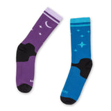 UGLY FEET CLUB Here now Socks | Skatesocken | Miri Pro | Purple Blue | 1-Paar