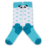 UGLY FEET CLUB Panda love Socks | Skatesocken | Linda Pro | Blue White | 1-Paar