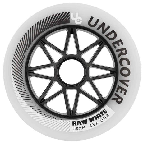 UNDERCOVER Raw 110mm 85A White Wheels | Urban inline wheels