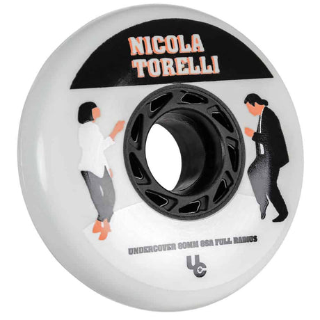 SKA406405 UNDERCOVER Nicola Torelli Movie Wheels | 80mm 86A | Weiß | 4-Pack | Urban Inline Rollen