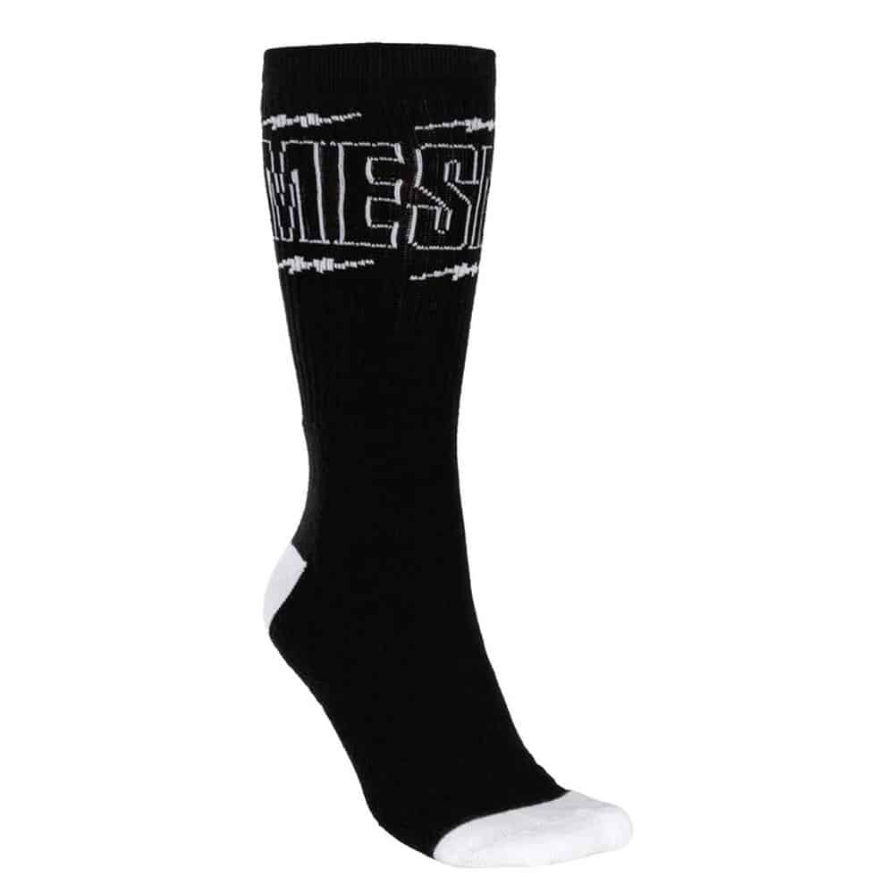 MESMER "Thunders" Socks Skating Socks | Skatesocken | Black White | 1-Paar