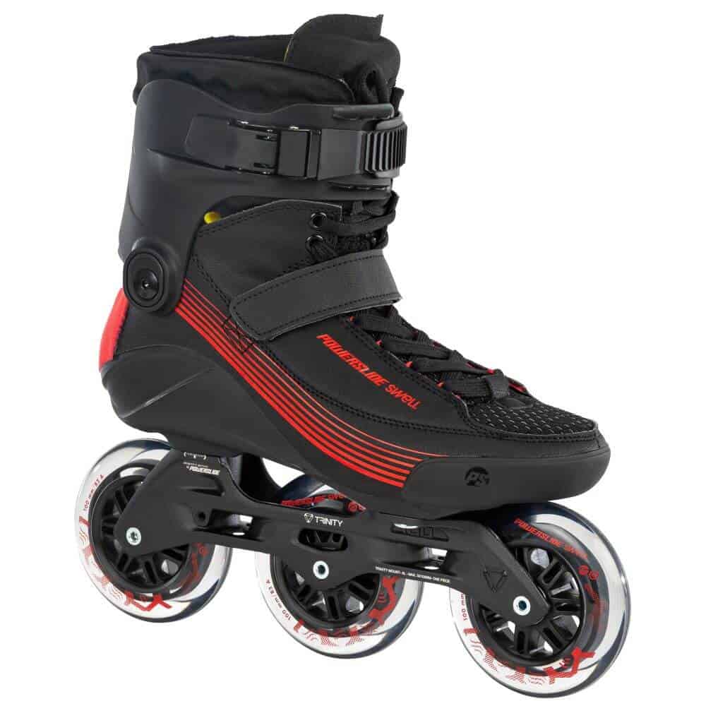 POWERSLIDE Swell Black 100 | 3D Adapt | Trinity X | Fitness Inlineskates