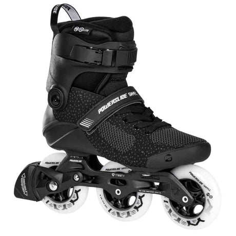 POWERSLIDE Swell Lite Black | 100mm 83A HR ABEC 7 | Trinity X | Fitness Inline Skates