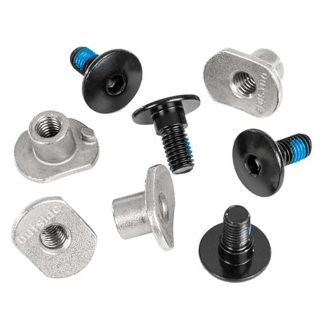 USD Aeon Cuff Screw Set Black | Generation II | Für rockerbare Aeon und Swell Cuffs | 4-Pack