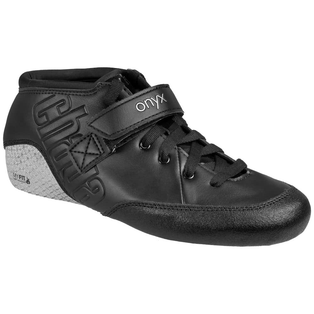 CHAYA Onyx Derby Roller Skates | Black | Boots only! | Standard Mounting DCM | Roller Derby Quad Skates