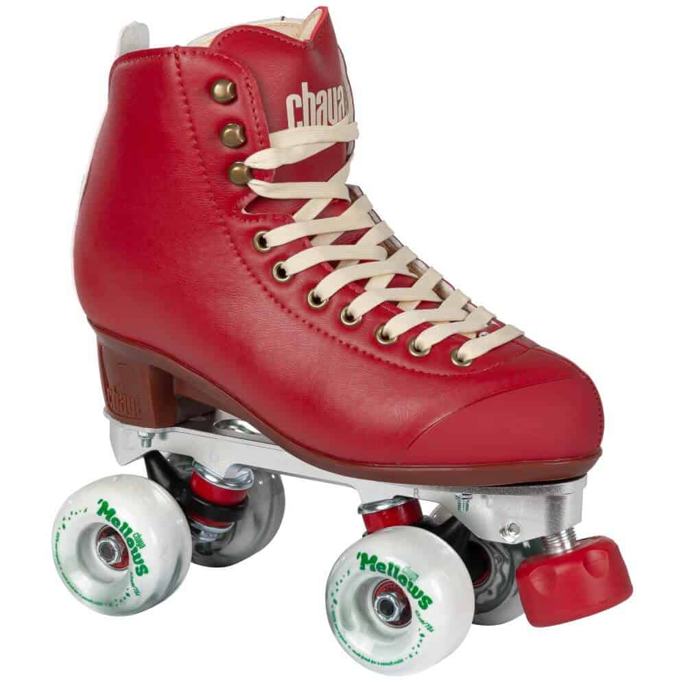 CHAYA Melrose Premium Berry Red Roller Skates | Lifestyle Quad Skates