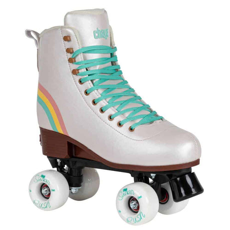 SKA810719 CHAYA Bliss Vanilla Kids Roller Skates | Kinder Rollschuhe + Erwachsene | Größenverstellbar | Lifestyle Rollschuhe Park Tanz Rollschuhe Barbie Park Quad Skates Roller Skates Lifestyle Rollschuhe Skatepark Rollschuhe Chaya Quad Skates Aggressive Quad Skates Rollschuhe Stunt Rollschuhe Rollkunstlauf Rollschuhe Rollerskates Schwarze Rollschuhe Lifestyle Rollschuhe Roller Skating Quad Skating Skateschule und Skateshop Weil am Rhein SkaMiDan Lörrach Freiburg Basel Deutschland Germany