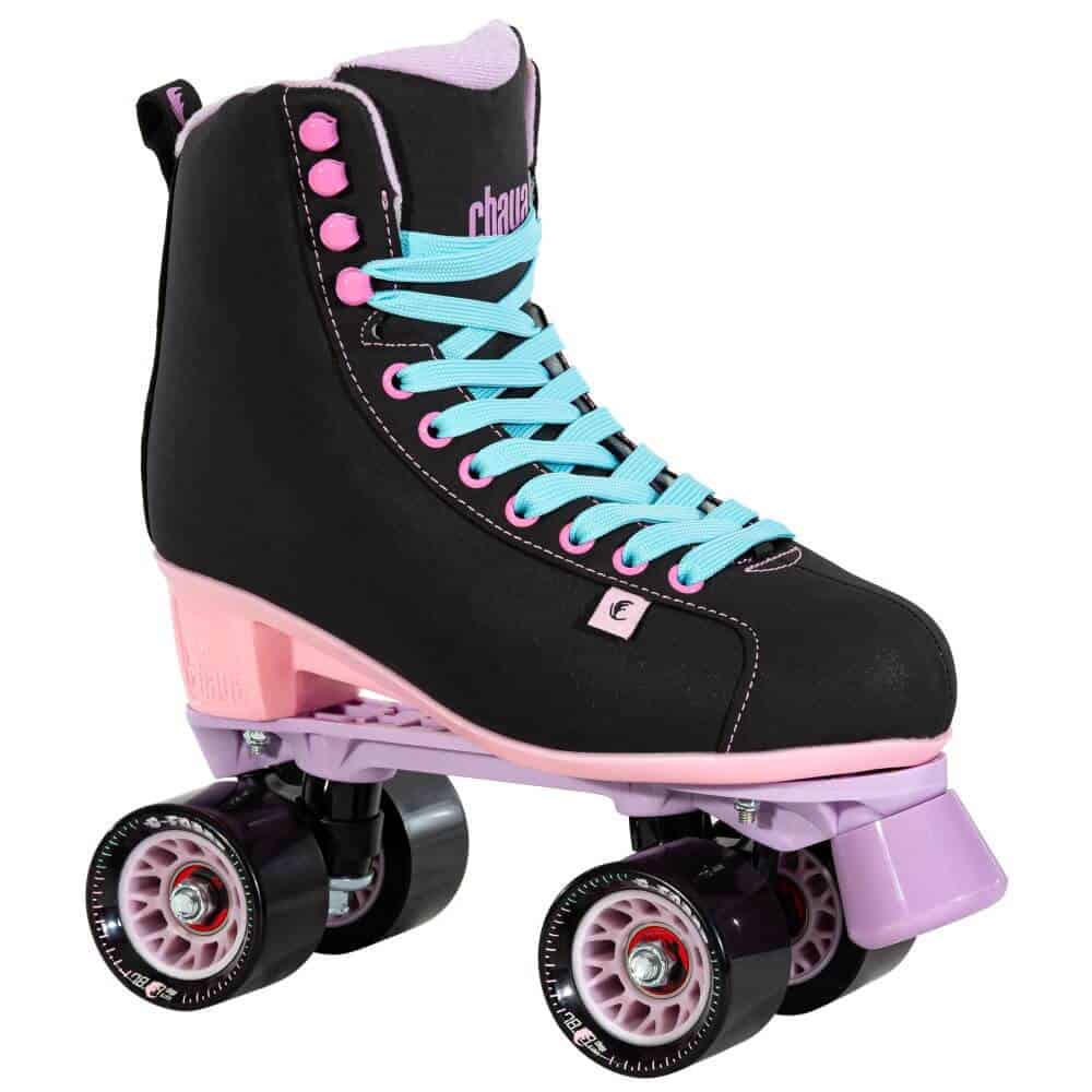 CHAYA Melrose Black Pink Roller Skates | Lifestyle Quad Skates