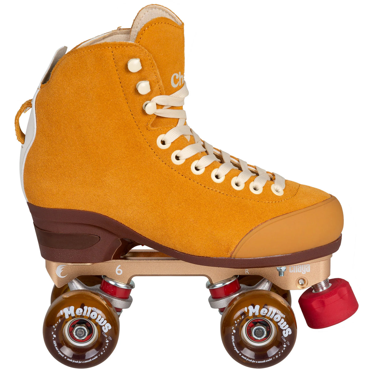 CHAYA Melrose Premium Maple Syrup Roller Skates | Orange | Lifestyle Quad Skates