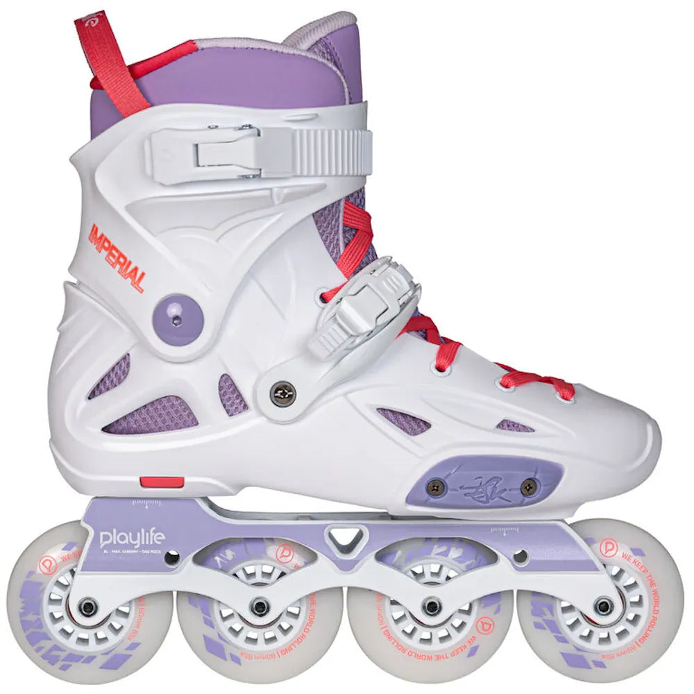 PLAYLIFE Imperial Violett 80 Inline Skates | 165mm Dual Point Mounting | Urban + Freestyle Inline Skates