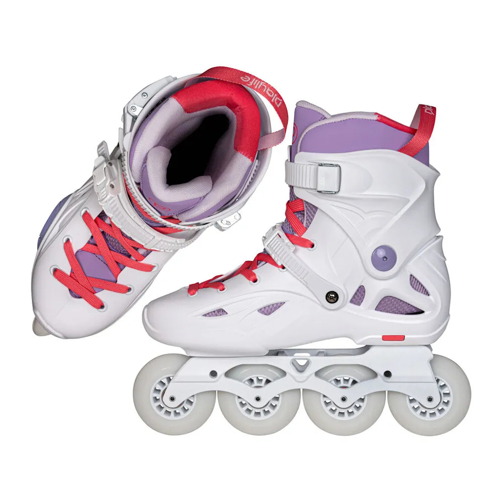 PLAYLIFE Imperial Violett 80 Inline Skates | 165mm Dual Point Mounting | Urban + Freestyle Inline Skates