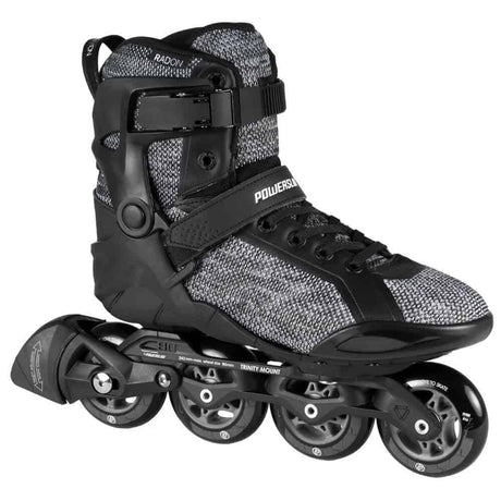 POWERSLIDE Phuzion Radon 80 Black White | Trinity X | Fitness Inlineskates