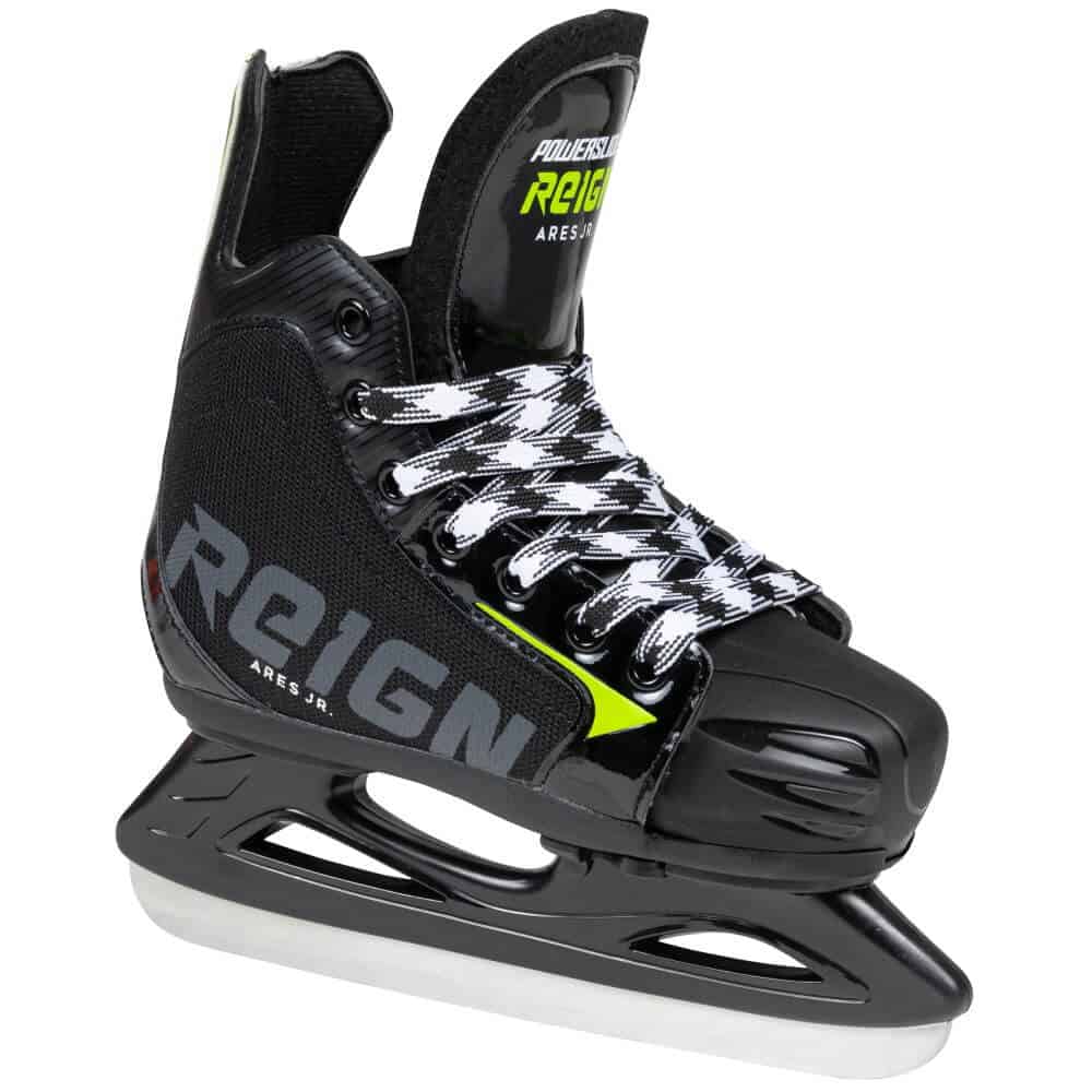 REIGN Ares Junior Kids Hockey Ice Skates | Kinder Schlittschuhe | Größenverstellbar